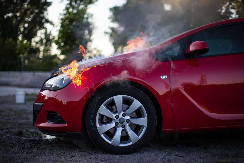 determiner vehicule accidente