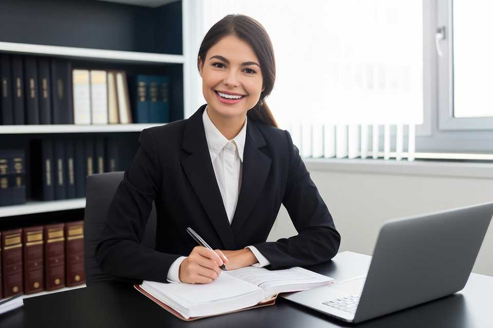 competent paralegal preparing a legal brief